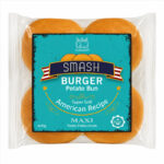 Ψωμάκια για Smash Burger Potato Bun